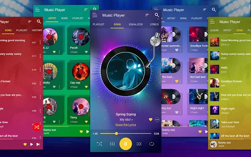 Music Player – MP3 Player डाउनलोड करें – उच्च गुणवत्ता और EQ - Screenshot 15