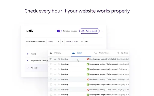 BugBug Automation Testing डाउनलोड करें – बिना कोडिंग के ऑटोमेशन - Screenshot 3