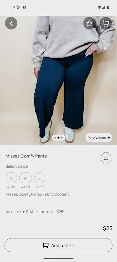 Priss & Pearls Boutique ऐप डाउनलोड करें – नवीनतम फैशन शॉपिंग - Screenshot 3