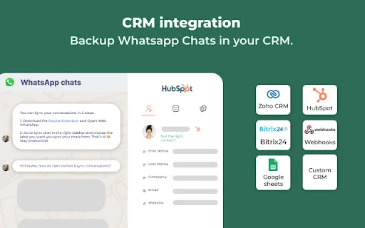Eazybe WhatsApp AI Agent डाउनलोड करें – CRM एकीकरण और ऑटोमेशन - Screenshot 2