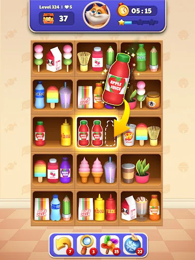 Sort Em! Triple Goods डाउनलोड करें – मजेदार 3D सॉर्टिंग गेम - Screenshot 13