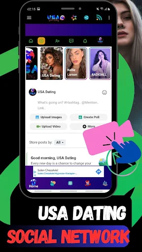USA Dating ऐप डाउनलोड करें – अमेरिका और पेरिस में नए दोस्त बनाएं - Screenshot 10