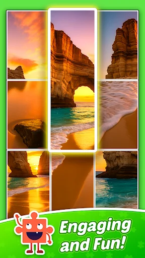 Jigsaw Art Block: Merge Puzzle डाउनलोड करें – रिलैक्सिंग पहेली गेम - Screenshot 3