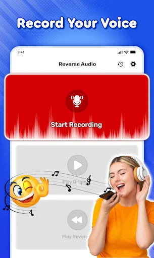 Reverse Play : Sing Challenge डाउनलोड करें – मजेदार वॉयस रिवर्स ऐप - Screenshot 9