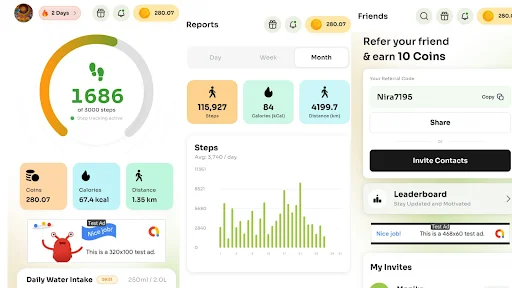 Walk Wallet डाउनलोड करें – अपने कदमों को ट्रैक करें और रिवॉर्ड्स कमाएं - Screenshot 17