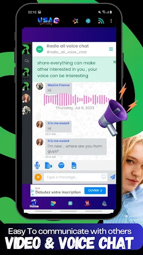 USA Dating ऐप डाउनलोड करें – अमेरिका और पेरिस में नए दोस्त बनाएं - Screenshot 14