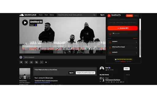 SoundCloud Enhanced Pro डाउनलोड करें – संगीत प्रबंधन टूल - Screenshot 3