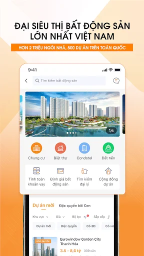 Cenhomes.vn डाउनलोड करें – रियल एस्टेट 4.0 तकनीक के लिए बेहतरीन ऐप - Screenshot 2