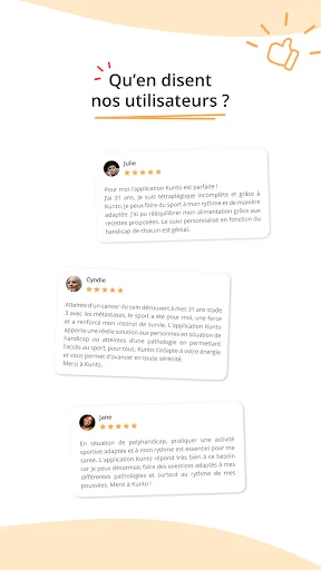 Kunto: Nutrition Sport Adapté डाउनलोड करें – बॉडीबिल्डिंग और फिटनेस ऐप - Screenshot 7