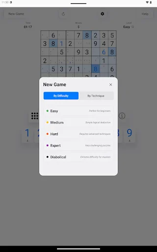 Sudoku Trainer डाउनलोड करें – सुडोकू में महारत हासिल करें और मुफ्त खेलें - Screenshot 11
