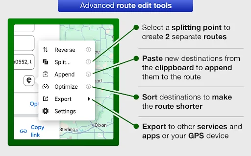 Google Maps Extended Routes डाउनलोड करें – रूट प्लानिंग टूल - Screenshot 1
