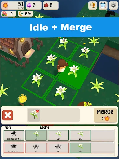 Bloom & Cinder: Merge Garden डाउनलोड करें – रिलैक्सिंग पज़ल गेम - Screenshot 20