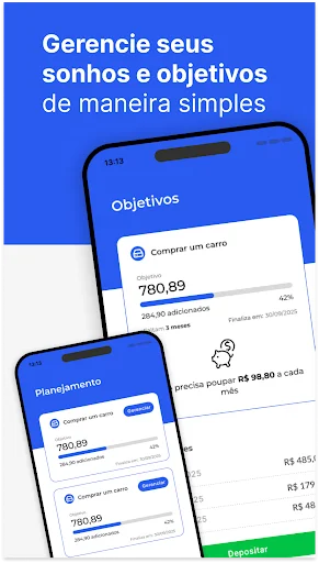 Fing: Finanças Pessoais डाउनलोड करें – अपना बजट और खर्च ट्रैक करें - Screenshot 2