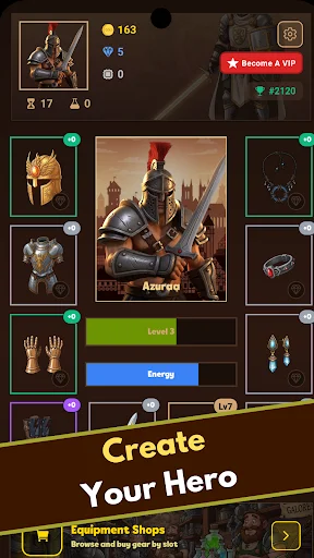 Gladia2 ऑनलाइन MMO टेक्स्ट RPG डाउनलोड करें – मध्ययुगीन एडवेंचर - Screenshot 9
