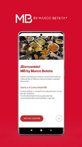 MB Marco Beteta ऐप डाउनलोड करें – सर्वश्रेष्ठ रेस्टोरेंट गाइड - Screenshot 1