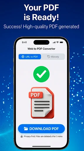 HTML to PDF कनवर्टर डाउनलोड करें – वेब पेज को PDF में बदलें - Screenshot 4