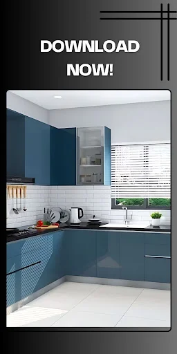 Kitchen Design & Cabinet Ideas डाउनलोड करें – आधुनिक किचन डिज़ाइन - Screenshot 6