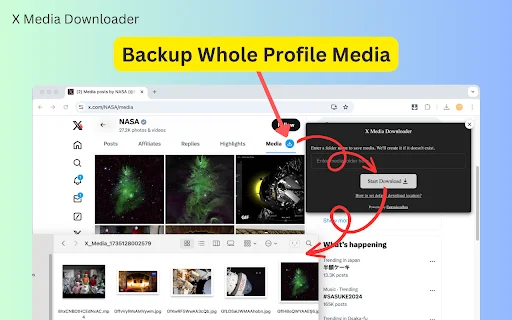 X Media Downloader डाउनलोड करें – Twitter वीडियो और इमेज सेव करें - Screenshot 3