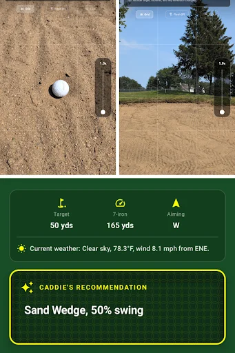 MyCaddie™ डाउनलोड करें – AI गोल्फ असिस्टेंट और स्मार्ट सुझाव - Screenshot 3