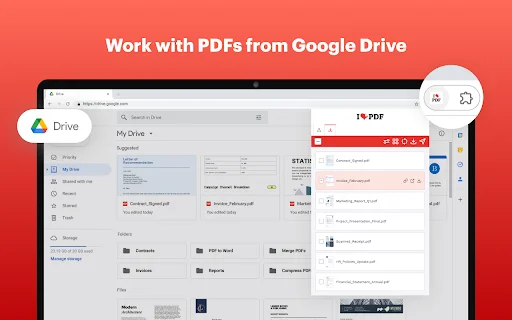 iLovePDF Chrome एक्सटेंशन डाउनलोड करें – PDF टूल्स का मुफ्त उपयोग करें - Screenshot 3