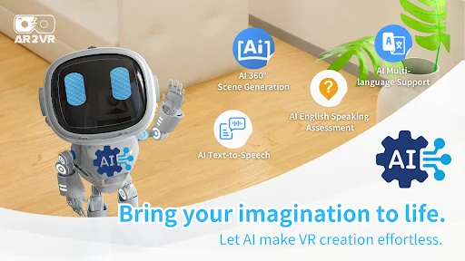 AR2VR (Cardboard) डाउनलोड करें – वर्चुअल रियलिटी लर्निंग ऐप - Screenshot 1