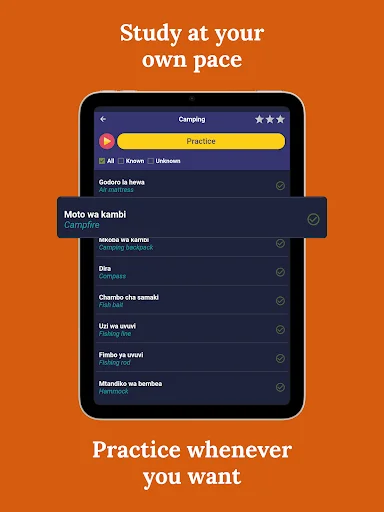 Learn Swahili – Beginners ऐप डाउनलोड करें – स्वाहिली भाषा सीखें - Screenshot 17