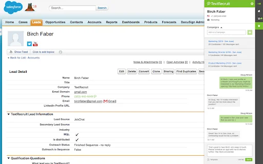 TextRecruit Extension डाउनलोड करें – भर्ती प्रक्रिया को आसान बनाएं - Screenshot 2