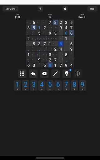 Sudoku Trainer डाउनलोड करें – सुडोकू में महारत हासिल करें और मुफ्त खेलें - Screenshot 10