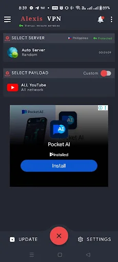 Alexis VPN डाउनलोड करें – तेज़ और सुरक्षित फ्री VPN सेवा - Screenshot 2
