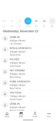 Big Sky Fitness ऐप डाउनलोड करें – अपनी फिटनेस क्लास आसानी से शेड्यूल करें - Screenshot 2