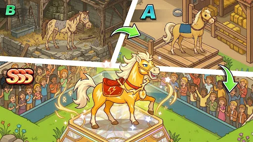 Horse Master डाउनलोड करें – घोड़ों को पालें और रेसिंग के दिग्गज बनें - Screenshot 4