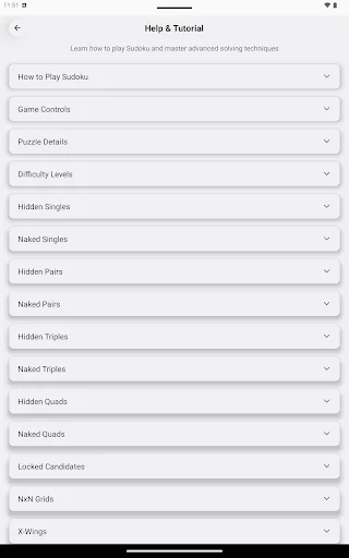 Sudoku Trainer डाउनलोड करें – सुडोकू में महारत हासिल करें और मुफ्त खेलें - Screenshot 16