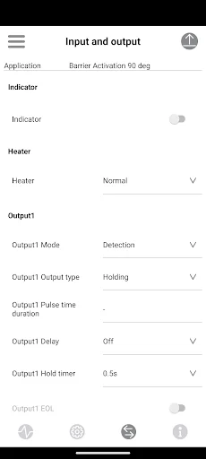 Virtual Loop डाउनलोड करें – OPTEX OVS-02 वाहन डिटेक्टर सेटिंग ऐप - Screenshot 5