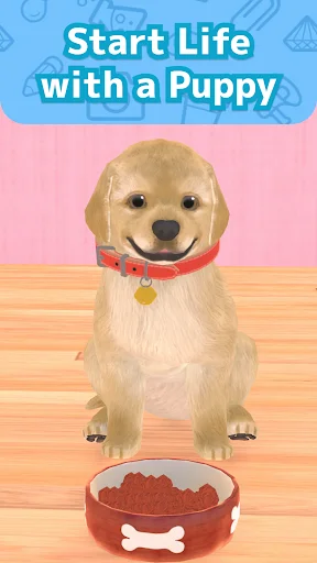 My Dog & Me: Puppy Simulator डाउनलोड करें – प्यारा पिल्ला गेम - Screenshot 1