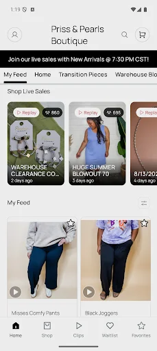 Priss & Pearls Boutique ऐप डाउनलोड करें – नवीनतम फैशन शॉपिंग - Screenshot 2