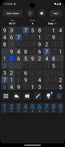 Sudoku Trainer डाउनलोड करें – सुडोकू में महारत हासिल करें और मुफ्त खेलें - Screenshot 2