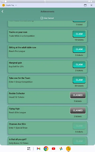Crypto Tap डाउनलोड करें – बिटकॉइन ट्रेडिंग सीखें और मज़ा लें - Screenshot 11