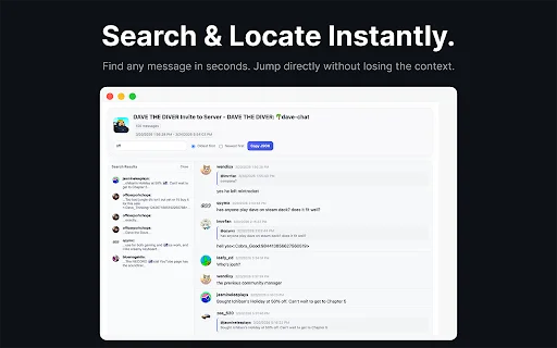 Discord Chat Exporter डाउनलोड करें – सुरक्षित रूप से चैट बैकअप लें - Screenshot 3