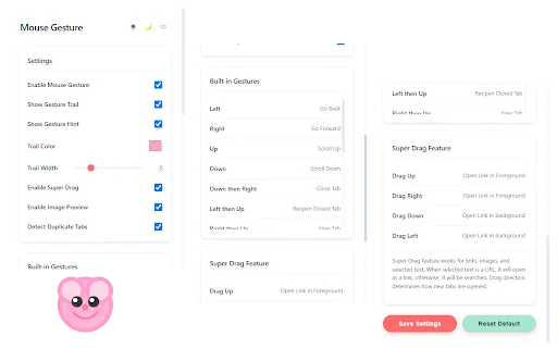 Mouse Gesture एक्सटेंशन डाउनलोड करें – Chrome और Edge के लिए बेहतरीन ब्राउजिंग टूल - Screenshot 2