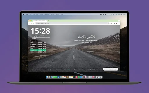 Muslim Board डाउनलोड करें – नमाज़ का समय और इस्लामिक डैशबोर्ड - Screenshot 1