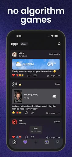 egge – post without pressure डाउनलोड करें – असली जीवन साझा करें - Screenshot 3