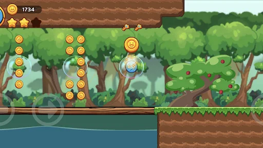 Ball Hero: Red Bounce & Roll डाउनलोड करें – मजेदार पहेली गेम - Screenshot 3
