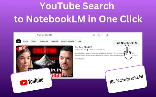 YouTube to NotebookLM डाउनलोड करें – वीडियो को AI नोट्स में बदलें - Screenshot 4
