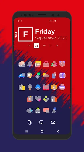 Bluric Icon Pack डाउनलोड करें – Frozen Glass स्टाइल आइकन - Screenshot 4
