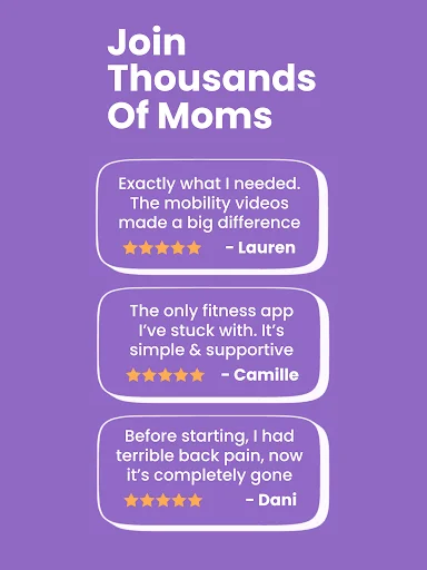 FitMama: गर्भावस्था और प्रसवोत्तर फिटनेस ऐप डाउनलोड करें - Screenshot 14