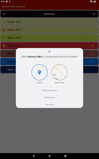 Türkiye Takvimi डाउनलोड करें – नमाज़ का समय और किबला दिशा - Screenshot 17