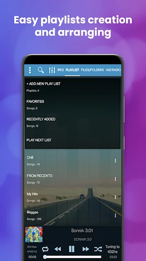 432 Player डाउनलोड करें – 432hz/528hz म्यूजिक प्लेयर का अनुभव लें - Screenshot 20