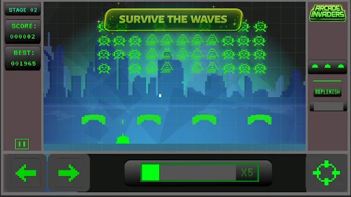Arcade Invaders From Space डाउनलोड करें – सर्वश्रेष्ठ रेट्रो स्पेस शूटर - Screenshot 4