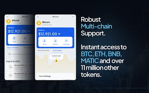 Hero Wallet डाउनलोड करें – सुरक्षित मल्टी-चेन क्रिप्टो वॉलेट - Screenshot 2