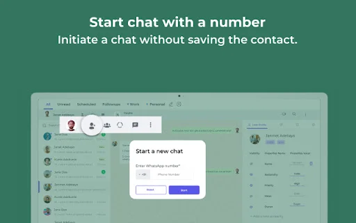 Eazybe WhatsApp AI Agent डाउनलोड करें – CRM एकीकरण और ऑटोमेशन - Screenshot 5